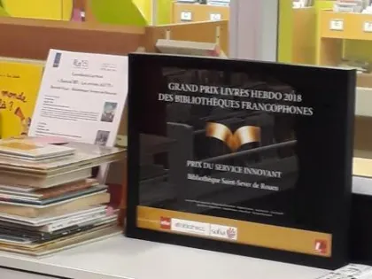 Une bibliothèque innovante... et primée !
