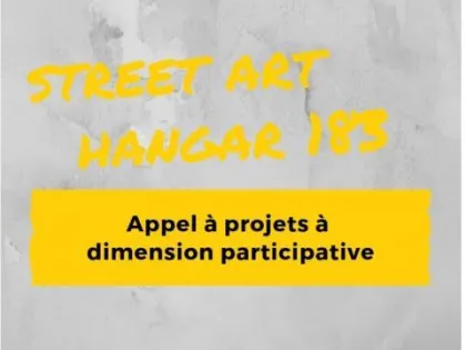 Participez à l'embellissement du hangar 183 sur le quai du cours la Reine