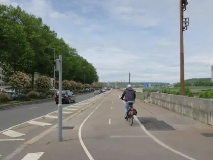 Le quai Jean Moulin en travaux