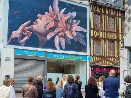 visite guidée street art saint-sever