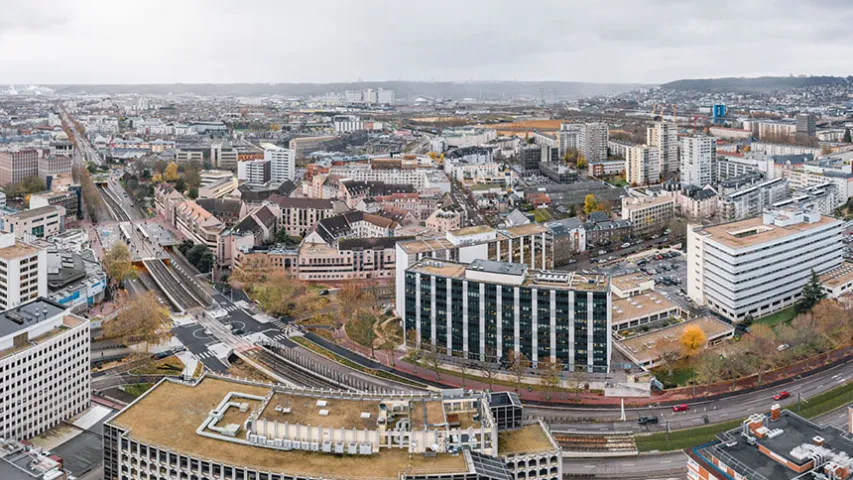 quartier saint-sever drône